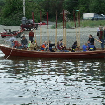 GEDC8491 - Port Hadlock - Community Boat Project - Launching Sailing Vessel (SV) EPIC May 29th, 2014