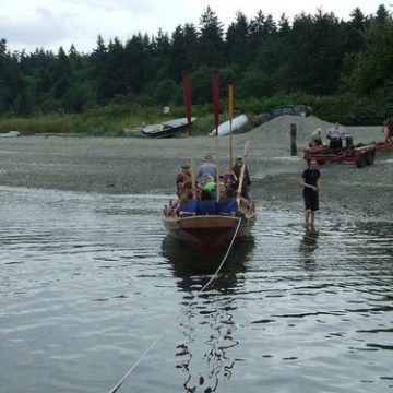 GEDC8479 - Port Hadlock - Community Boat Project - Launching Sailing Vessel (SV) EPIC May 29th, 2014