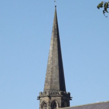 Granby Road, Bakewell - spire - Church of All Saints