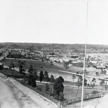 View of Brisbane, 1860.