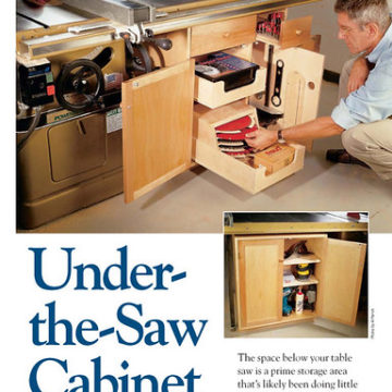 Under-the-Saw Cabinet