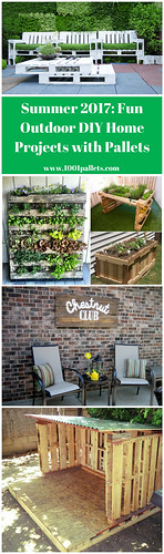 Summer 2017: Fun Outdoor DIY Home Projects with Pallets