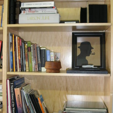 Custom Maple Bookshelves - View 4