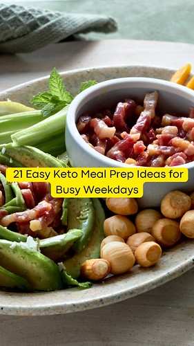 5 Easy Keto Meal Prep Ideas for Busy Weekdays - 1