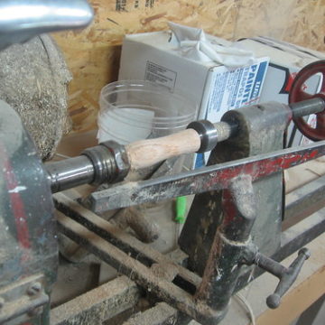 Lathe for Handle Making